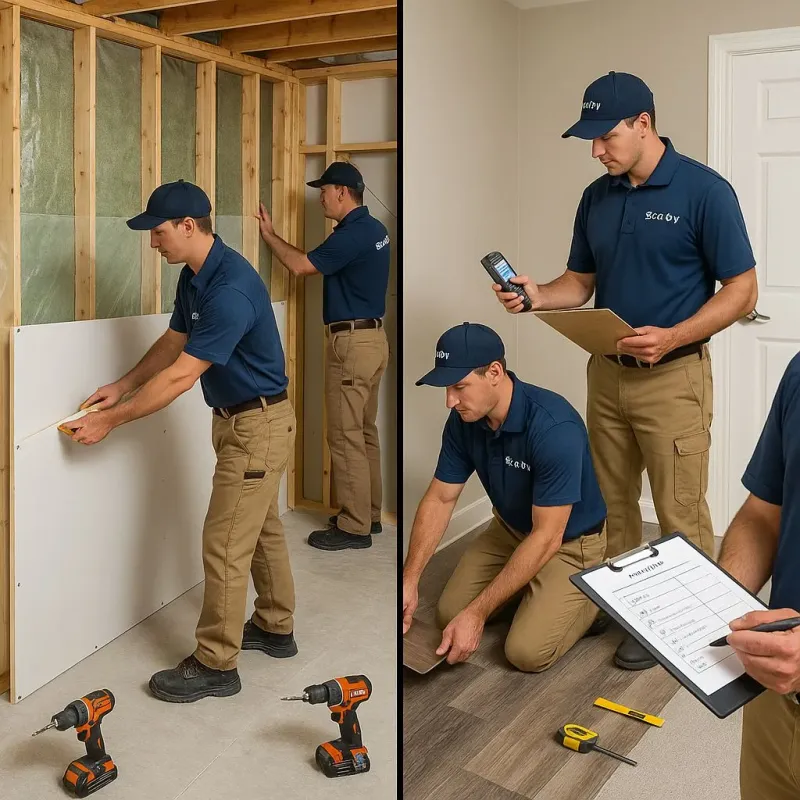 Repairs and Reconstruction process in Tennessee Ridge, TN