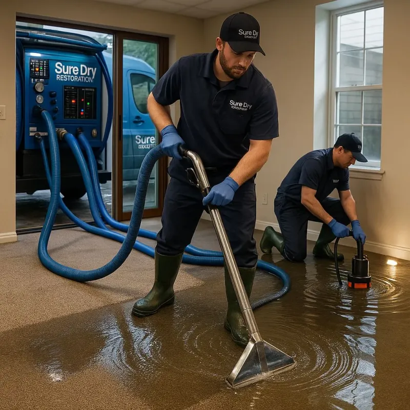 Water Extraction and Removal process in Tennessee Ridge, TN